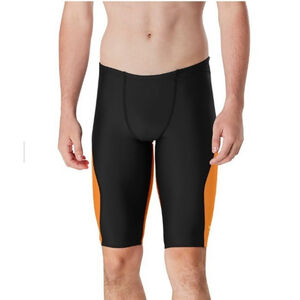Speedo Boys Splice Jammer Orange Size 34 NWT $50